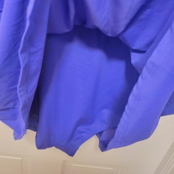 Coastal Blue Purple One Piece Swimsuit Size 16/18 - Picture 6 of 11